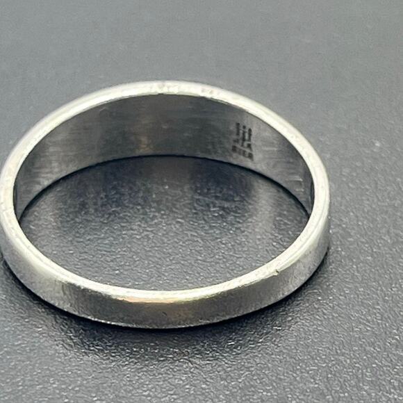 James Avery Sterling Silver Vintage Estate Signed Open Cut Out Cross Ring Sz 9 - Picture 7 of 8